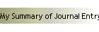 My Summary of Journal Entry